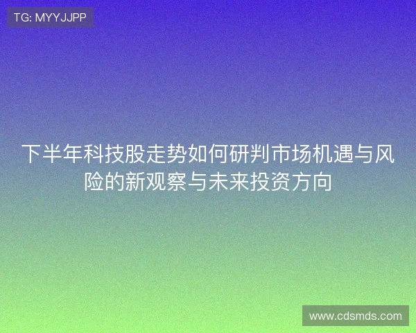 下半年科技股走势如何研判市场机遇与风险的新观察与未来投资方向 下半年科技股走势如何研判市场机遇与风险的新观察与未来投资方向